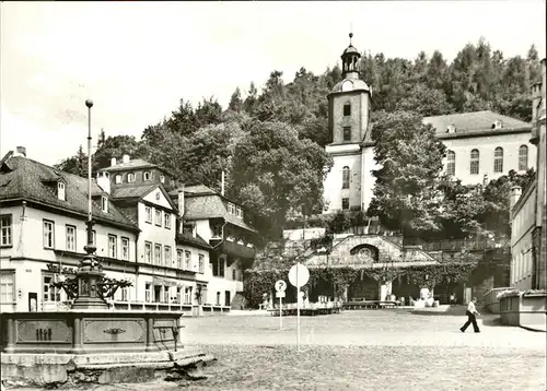 Leutenberg Thueringen Marktplatz Kat. Leutenberg