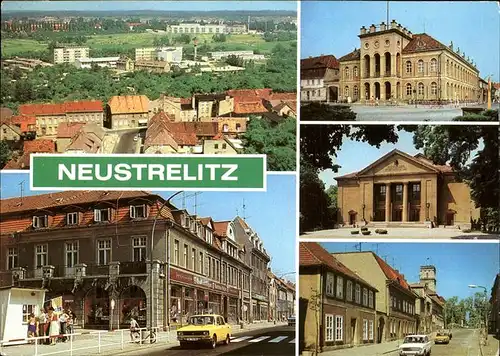 Neustrelitz Wilhelm-Pieck-Strasse Rathaus Kat. Neustrelitz