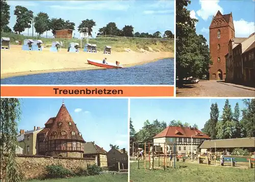 Treuenbrietzen Strandbad Grossstrasse Heimatmuseum Schwimmbad Kat. Treuenbrietzen