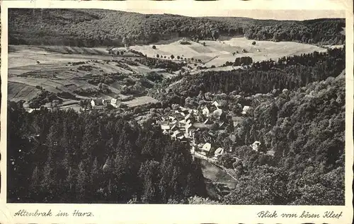 Altenbrak Blick v. boesen Kleet Kat. Altenbrak