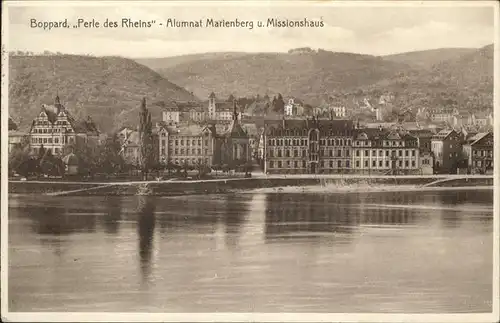 Boppard Rhein Alumnat Masrienberg Missionshaus Kat. Boppard