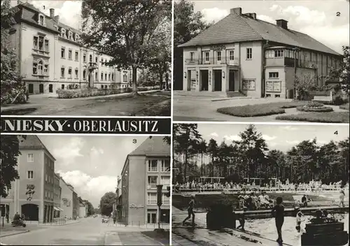 Niesky Bad Krankenhaus Schauburg Kat. Niesky