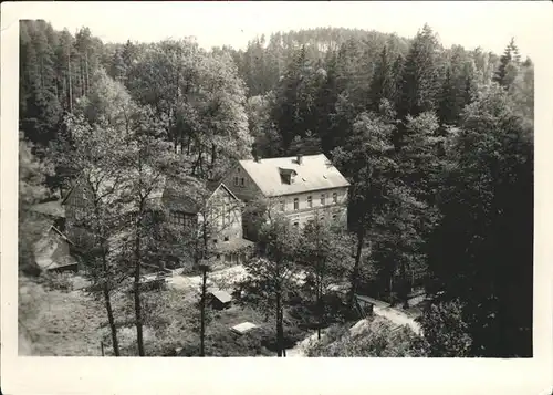 Hermsdorf Erzgebirge [handschriftlich] Ziegenmuehle Kat. Hermsdorf Osterzgebirge