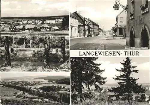 Langewiesen Ernst-Thaelmann-Str. Felsenkeller Kat. Langewiesen