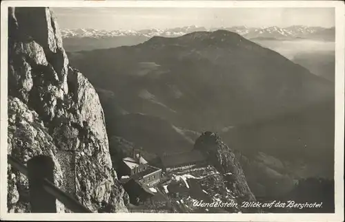 Wendelstein Berg Berghotel Kat. Bayrischzell