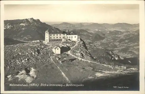 Watzmannhaus Untersberg Berchtesgaden Kat. Berchtesgaden