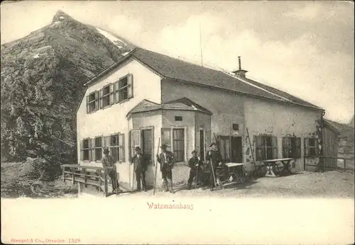 Watzmannhaus  Kat. Berchtesgaden