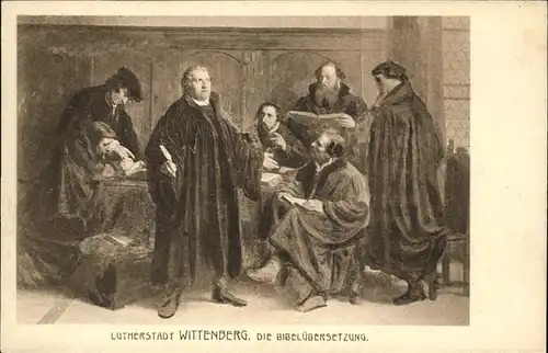 Wittenberg Lutherstadt Bibeluebersetzung / Wittenberg /Wittenberg LKR