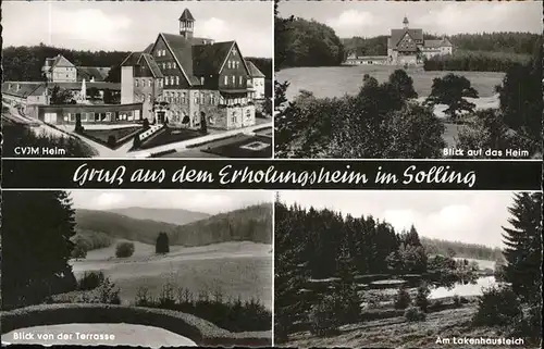 Solling Bodenfelde Erholungsheim Lakenhausteich CVJM Heim  Kat. Bodenfelde