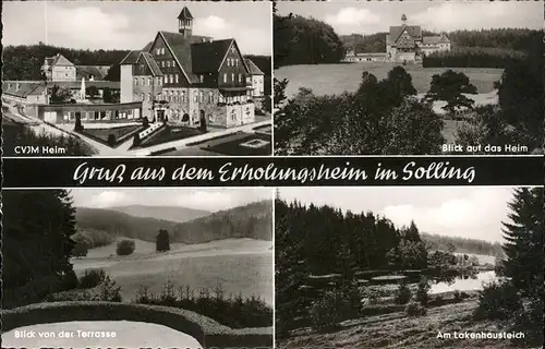Solling Bodenfelde Erholungsheim Lakenhausteich CVJM Heim Kat. Bodenfelde