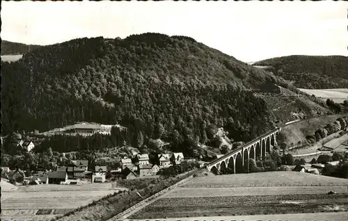 Willingen Sauerland Orenberg Kurmittelhaus Viadukt / Willingen (Upland) /Waldeck-Frankenberg LKR