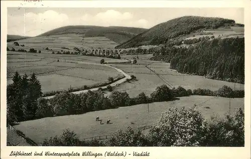 Willingen Sauerland Viadukt Kat. Willingen (Upland)