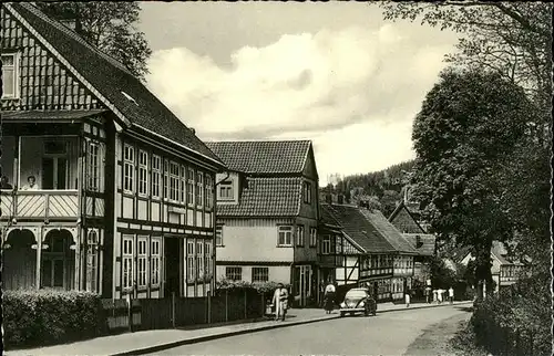 Bad Grund Harz Clausthaler Strasse Kat. Bad Grund (Harz)