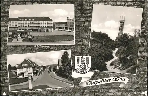 Salzgitter Bad Schuetzenplatz Bismarckturm / Salzgitter /Salzgitter Stadtkreis