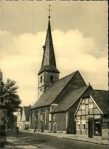 Rheda Rheda-Wiedenbrueck Kirche Kat. Rheda-Wiedenbrueck