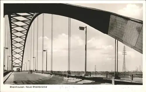 Rheinhausen Rheinbruecke Kat. Oberhausen-Rheinhausen