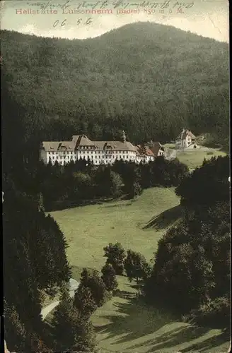 Luisenheim Rehaklinik Birkenbuck Heilstaette / Malsburg-Marzell /Loerrach LKR