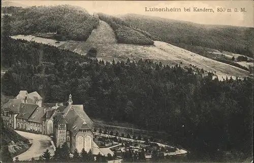 Luisenheim Rehaklinik Birkenbuck  / Malsburg-Marzell /Loerrach LKR