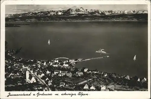 Immenstaad Bodensee Fliegeraufnahme  Kat. Immenstaad am Bodensee