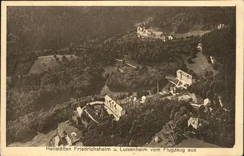 Friedrichsheim Heilstaette Fliegeraufnahme Kat. Malsburg-Marzell