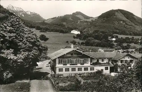 Rottau Chiemgau Gasthaus zum Messermid Kat. Grassau