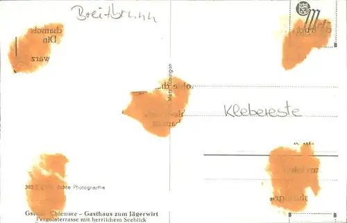 Breitbrunn Chiemsee [handschriflich] Kat. Breitbrunn a.Chiemsee