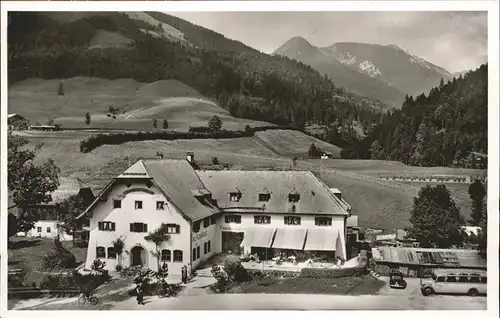 Weissbach Alpenstrasse Alpenhotel Weissbach Kat. Schneizlreuth