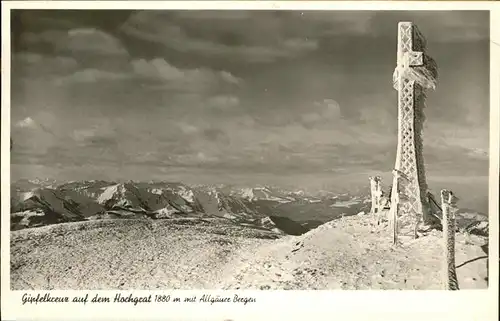 Hochgrat Gipfelkreuz Kat. Bad Hindelang