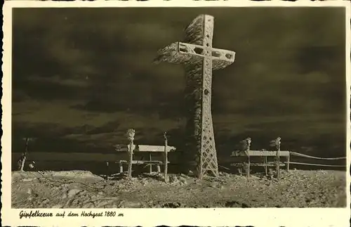 Hochgrat Gipfelkreuz Kat. Bad Hindelang