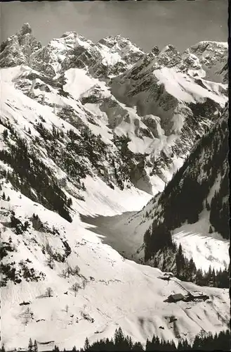 Einoedsbach Bergkette Kat. Oberstdorf