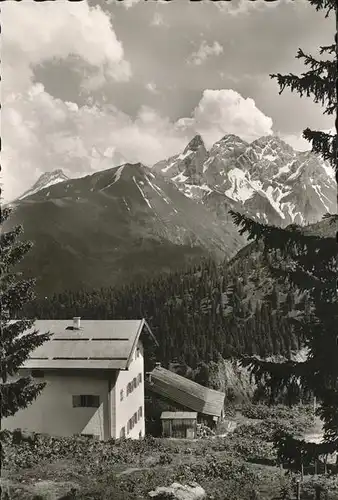 Kanzelwand Ferienheim Deutsche Naturfreunde Xaver Steigenberger Haus Kat. Oberstdorf