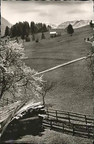 Kornau Oberstdorf Erholungsheim Landhaus Meissner Kat. Oberstdorf