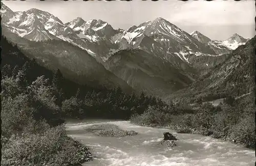 Birgsau Tal Stillach Kat. Oberstdorf