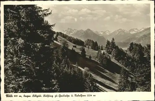 Rubi Gasthof Rubihorn  Kat. Oberstdorf