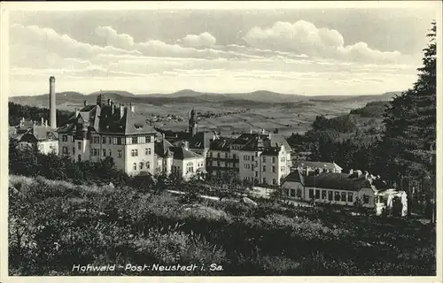 Neustadt Sachsen Hohwald Post Kat. Neustadt Sachsen