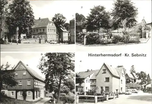 Hinterhermsdorf  Kat. Sebnitz
