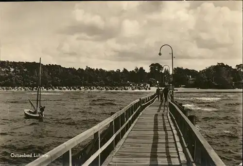 Lubmin Ostseebad Ostseebad, Bruecke / Lubmin /Ostvorpommern LKR