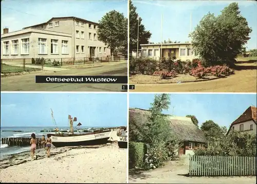 Wustrow Ostseebad FDGB Erholungsheim "Am Strand" Urlauberdorf Kat. Ostseebad Wustrow