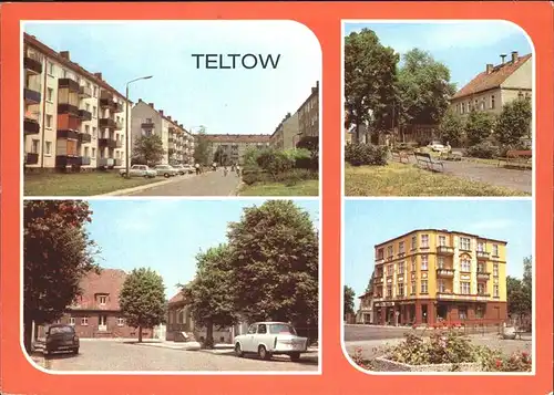 Teltow Neubaugebiet Anlage Altstadt Volksbuchhandlung Kat. Teltow