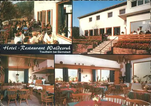 Trautheim Hotel Restaurant Waldesruh Kat. Muehltal