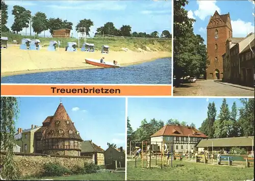 Treuenbrietzen Strandbad Grossstr. Heimatmuseum Schwimmbad Kat. Treuenbrietzen