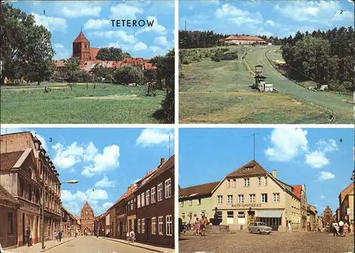 wz30205 Teterow Mecklenburg Vorpommern Malchiner Tor, Bergring Kategorie. Teterow Alte Ansichtskarten