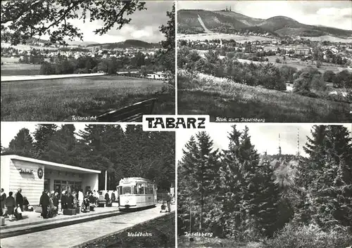 Tabarz Inselberg Waldbahn Kat. Tabarz Thueringer Wald