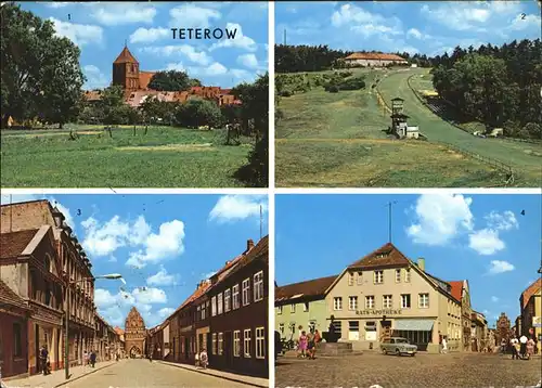 wz30277 Teterow Mecklenburg Vorpommern Bergring, Wilhelm-Pieck-Str., Otto-Grotewohl-Str. Kategorie. Teterow Alte Ansichtskarten