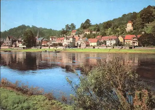 Wehlen Sachsen Saechs. Schweiz, Elbe