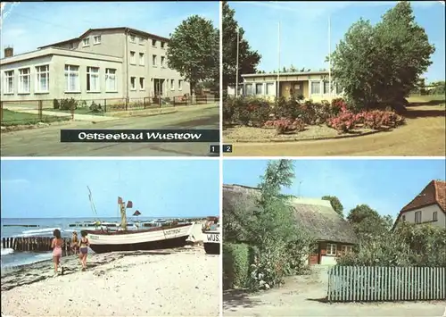 Wustrow Ostseebad FDGB Erholungsheim Am Strand Kat. Ostseebad Wustrow