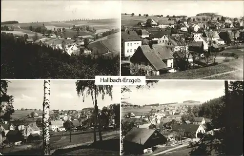 Hallbach Erzgebirge Kat. Pfaffroda