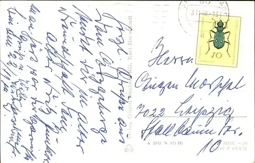 Hallbach Erzgebirge Kat. Pfaffroda
