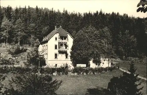 Wolkenstein Erzgebirge Handwerer Erholungsheim Kat. Wolkenstein