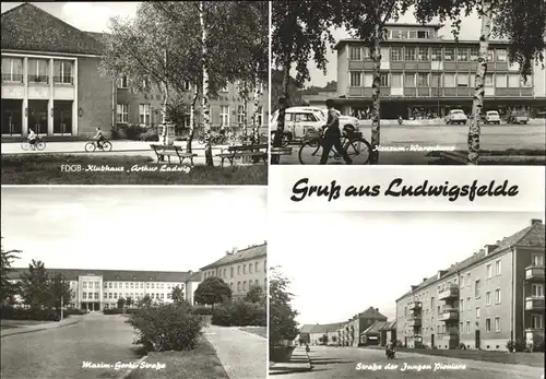 Ludwigsfelde Konsum Jungen Pioniere Maxim-Gorbi-Schule Kat. Ludwigsfelde